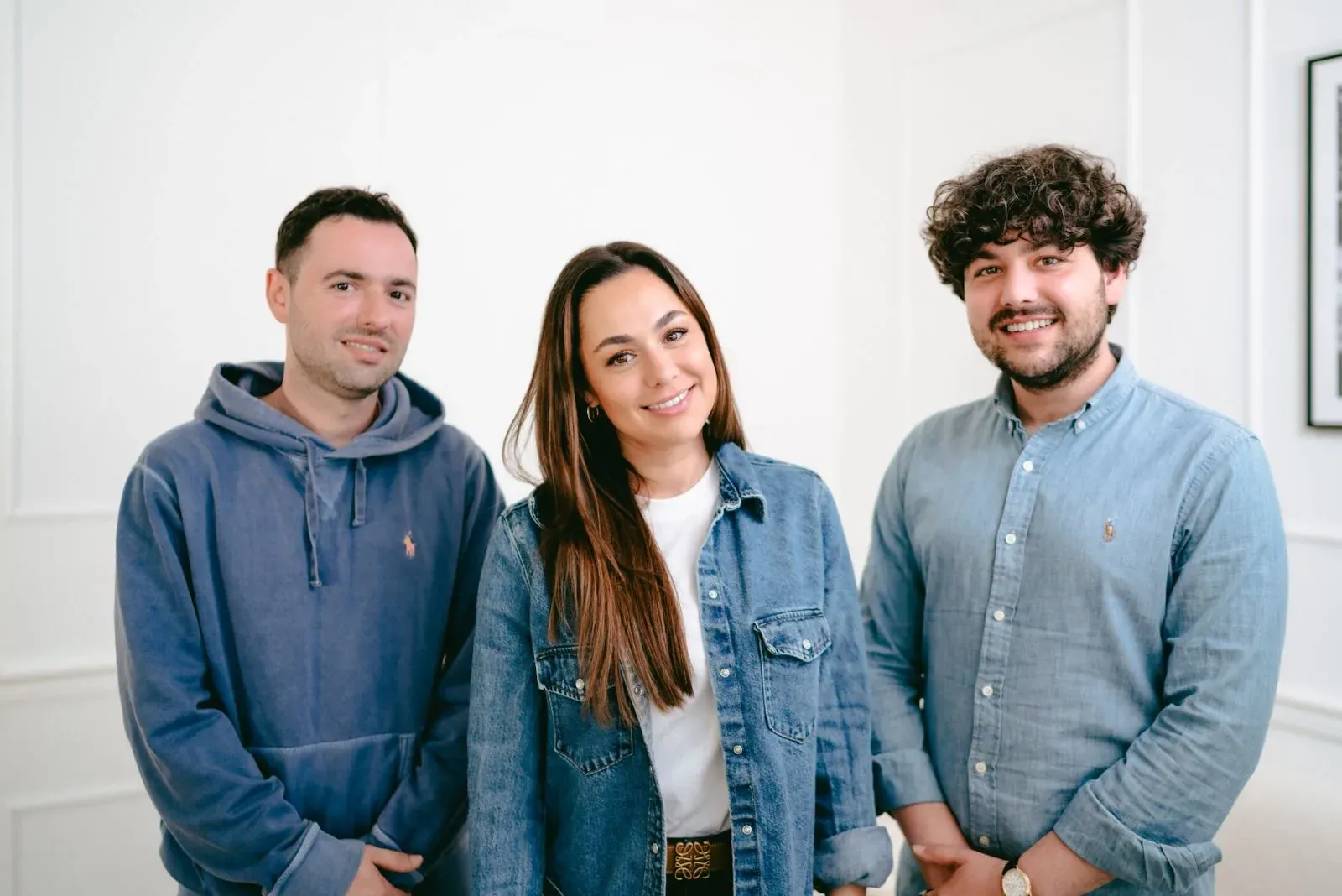The three founders of Social Cooks: Boaz, Roxana and Denys Lichtenstein